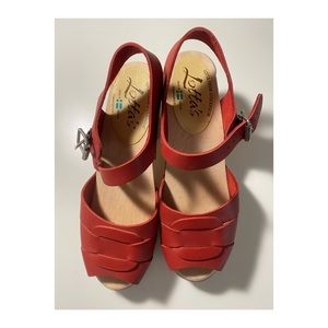 Lotta Peep-toe Clogs (wms9)